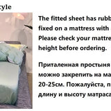 Soft Silky Eucalyptus Fiber Bedding Set - 4 Pcs