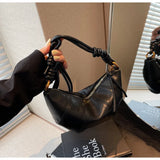 Women's Vintage Dumpling Crossbody Tote Bag