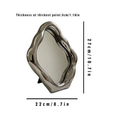 Irregular Vintage French Makeup Mirror - Desktop Ornaments