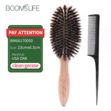 BOOMSLIFE Boar Bristle Hair Brush for Women