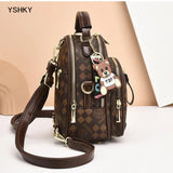 Large Capacity Lychee Pattern Women’s Shoulder Bag