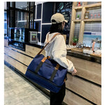 Large Capacity Travel Gym Bag Waterproof Design  Clean Vanilla Store
