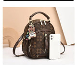 Large Capacity Lychee Pattern Women’s Shoulder Bag