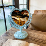Vintage European Style Rotatable Makeup Mirror