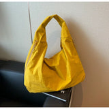 Casual Large Capacity Retro Drawstring Crossbody Bag