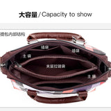 Luxury Women's Leather Shoulder Bag - Tote Style
