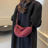Retro Design Women's Crossbody Dumpling Bag