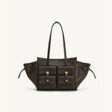 JW Pei Large Capacity Motorcycle Tote Bag Female