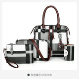 Luxury Women's Leather Shoulder Bag - Tote Style