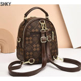 Large Capacity Lychee Pattern Women’s Shoulder Bag