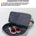 Large Capacity Travel Gym Bag Waterproof Design  Clean Vanilla Store