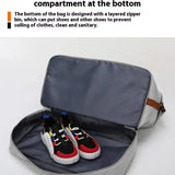 Large Capacity Travel Gym Bag Waterproof Design  Clean Vanilla Store