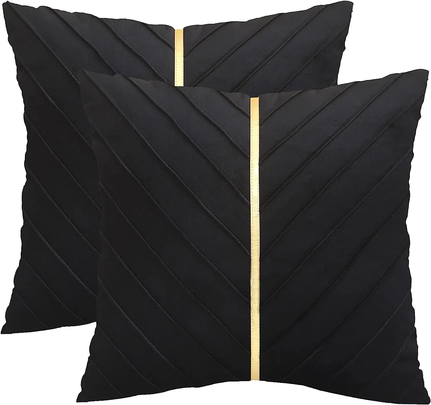 Luxury Velvet Pillow Covers 18x18 Pack of 2