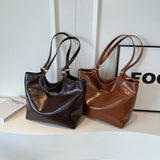 LEFTSIDE Large Capacity Tote Bag for Women Retro