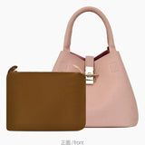 Large Capacity Lychee Pattern Crossbody Bag