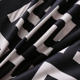 Luxury Black Bedding Comforter Set with Pillow Case