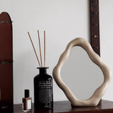 Irregular Vintage French Makeup Mirror - Desktop Ornaments