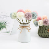 Elegant Hydrangea Artificial Flowers Bouquet  Clean Vanilla Store