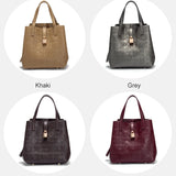 Classic Style Retro Women's Handbag, Large Capacity