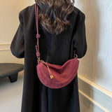 Retro Design Women's Crossbody Dumpling Bag
