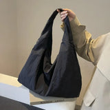 Casual Large Capacity Retro Drawstring Crossbody Bag