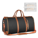 Large PU Leather Foldable Travel Duffel Bag  Clean Vanilla Store