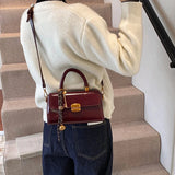 Vintage Fashion Flap Shape Handbag for Women