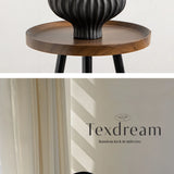 Texdream Black White Porcelain Vase Set Large