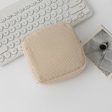 Fashion Corduroy Women Makeup Storage Pouch Small