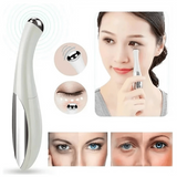 Electric eye massager for vibration, wrinkle removal, anti-aging, eye massage, removal of dark circles, beauty, eye care - Clean Vanilla