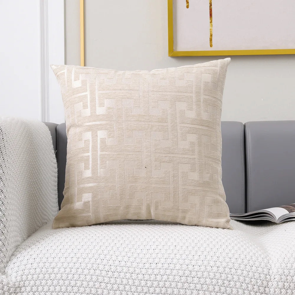 European Luxury Chenille Cushion Cover 45x45cm