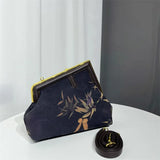 Vintage Embroidery Clutch Bag for Women Fashion