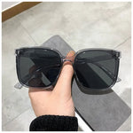 OIMG Vintage Square Oversized Sunglasses UV400 Protection  Clean Vanilla Store