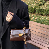 Vintage Fashion Flap Shape Handbag for Women