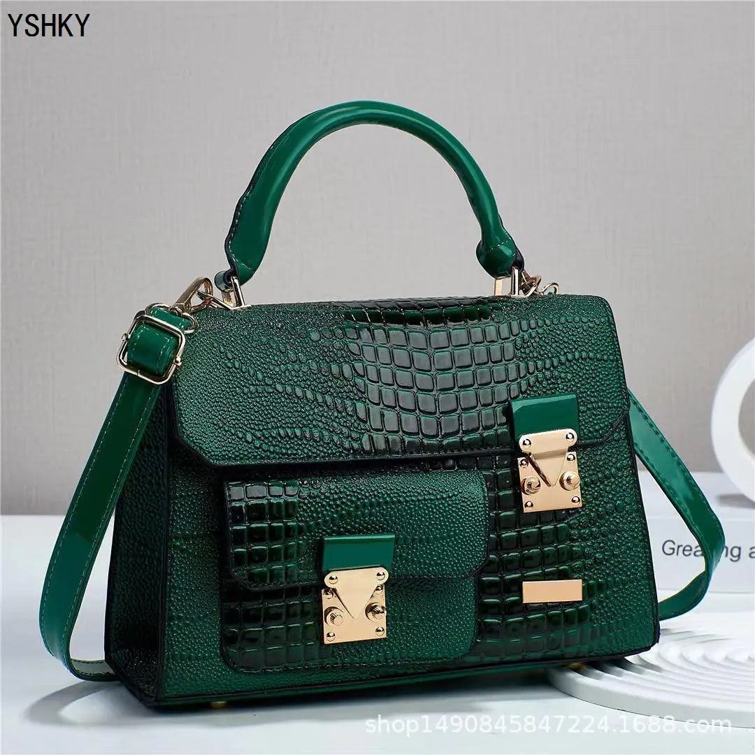 Large Capacity PU Crossbody Handbag for Women