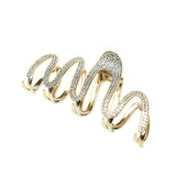 2025 Golden Shiny Crab Claw Hair Clip for Women