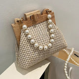 Fashion Weave Straw Shoulder Bag for Women
