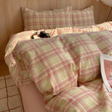 Nordic Sling Cotton Pink Stripes Duvet Cover 150x200