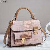 Large Capacity PU Crossbody Handbag for Women