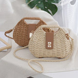 New Fashionable Women's Hand-held Straw Bag