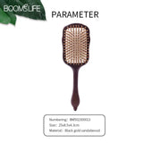Luxurious Sandalwood Hair Brush for Scalp Massage