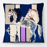 Fashion Multicolor Horse Head Cushion Covers 45X45CM