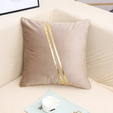 Solid Color Velvet Pillowcase for Home Decor 2-Pack