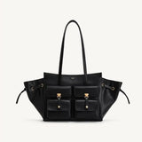JW Pei Large Capacity Motorcycle Tote Bag Female