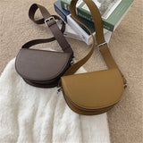 Genuine Retro Saddle Bag High Quality Leather for Women