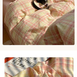 Nordic Sling Cotton Pink Stripes Duvet Cover 150x200