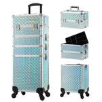 Detachable 4 in 1 Makeup Trolley Case on Wheels  Clean Vanilla Store