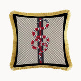 Luxury Tiger Printing Velvet Pillowcase 45x45cm