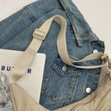 Lightweight Large Capacity Canvas Crossbody Bag