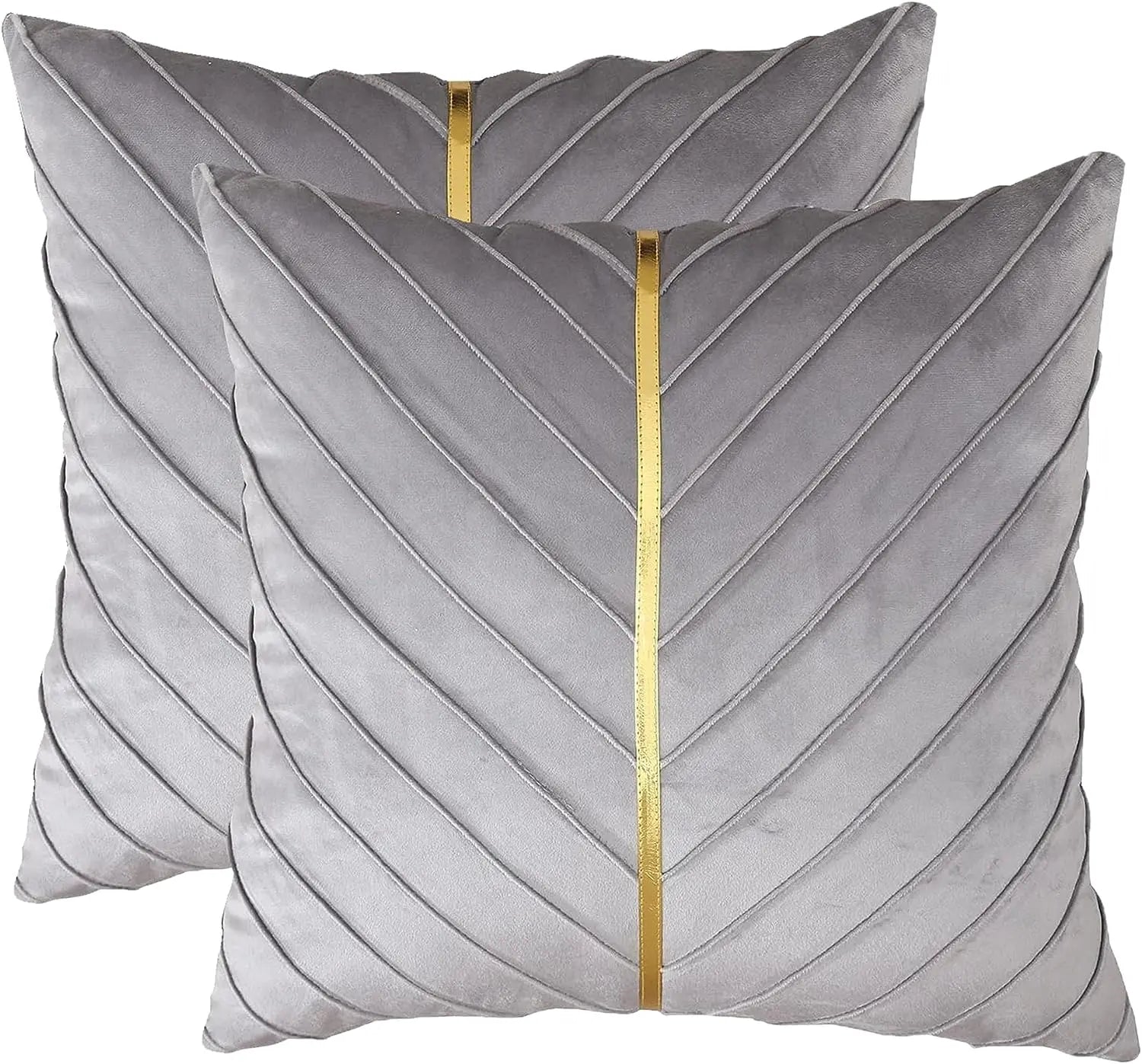 Luxury Velvet Pillow Covers 18x18 Pack of 2